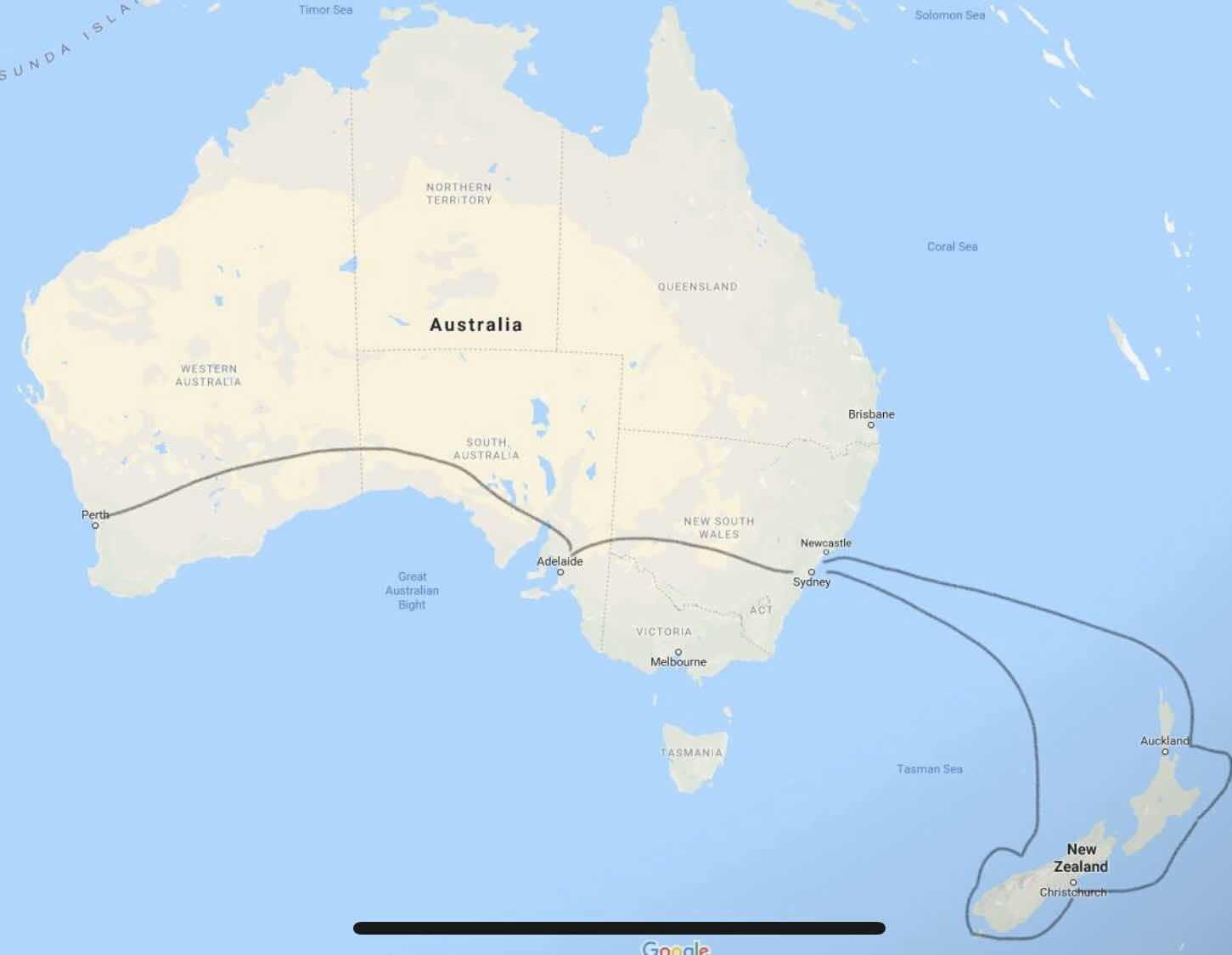 Antipodes 2020 day 0